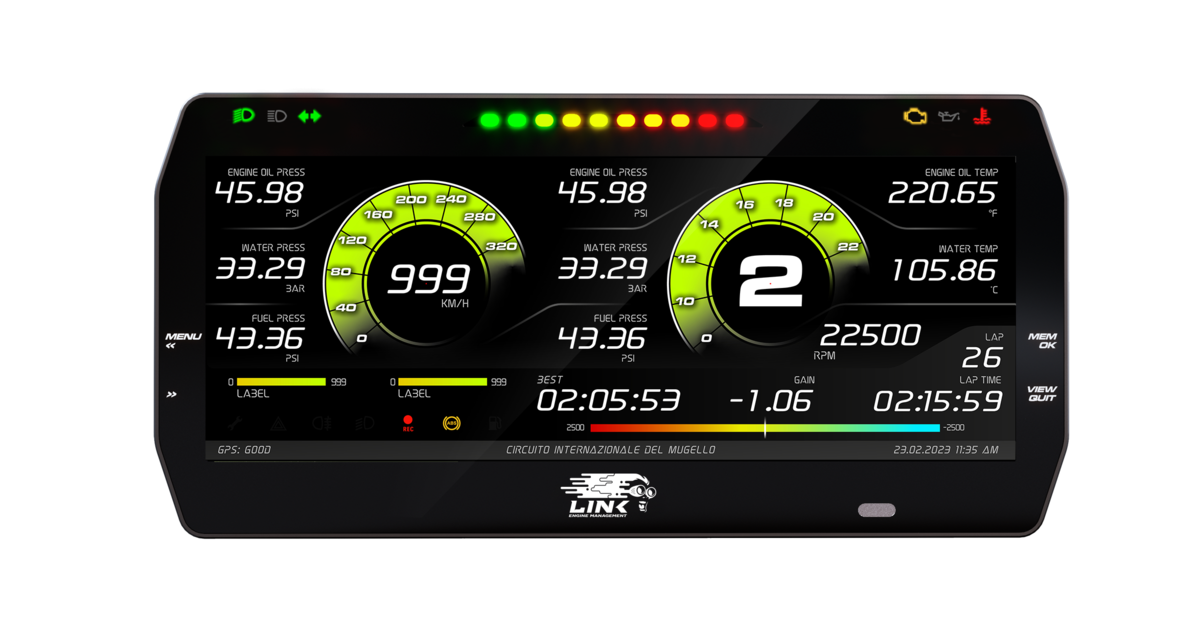 LINK MXT Strada 10" Dash - Street Edition