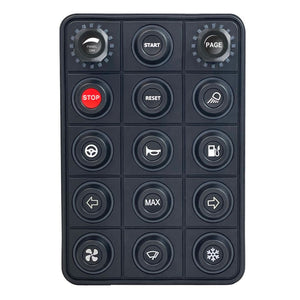 Link CAN Keypad 15 Button + 2 Rotary Encoders