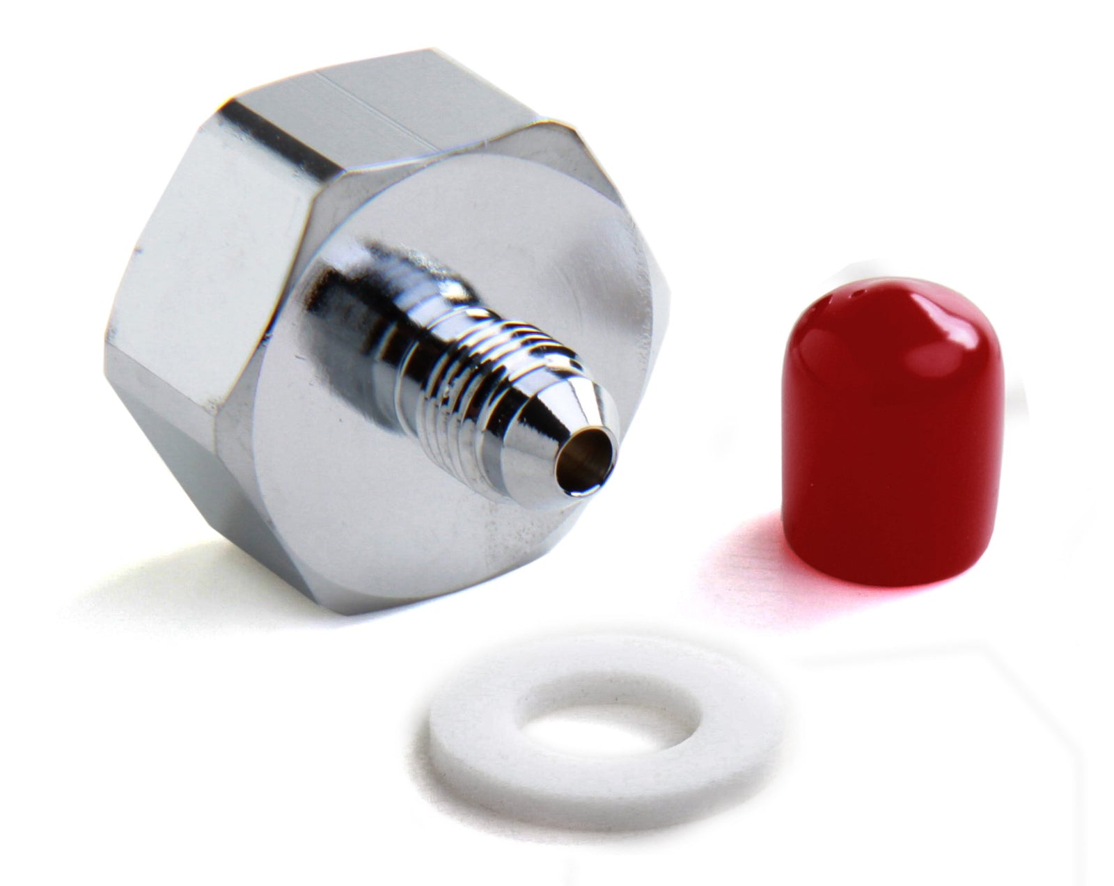 Nos 04AN Nitrous Bottle Nut Adapter & Washer