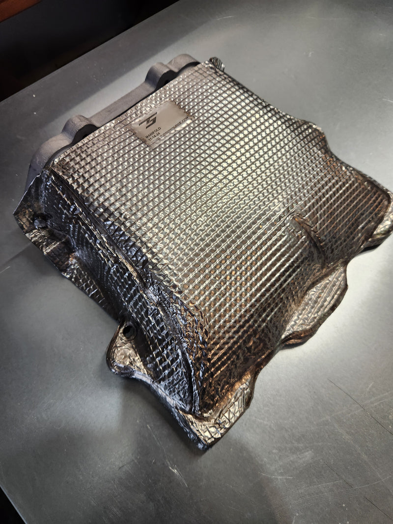 Turbosource Inconel Rx7 Lower Intake Manifold Shield