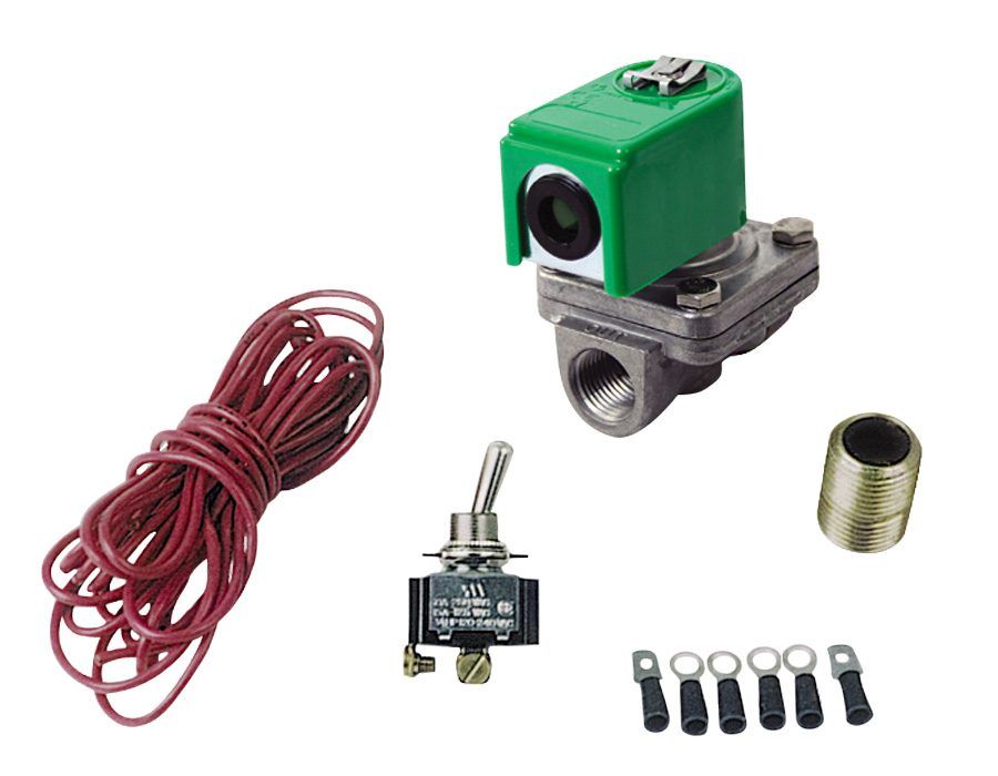 Moroso Fluid Shut Off Solenoid Valve for Accumulator