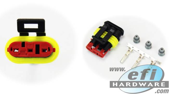 3-Pin Turbo Speed Sensor Connector