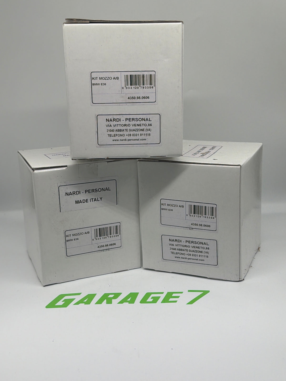 Nardi Boss Kit - BMW - 4350.98.0606 - Collapsible Hub with Airbag