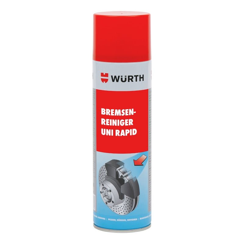 Wurth Uni Rapid Brake Cleaner 500ml Aerosol