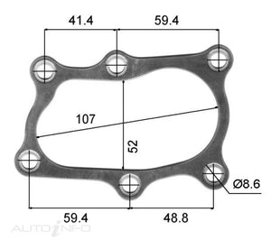 Permaseal MLSR Turbo Outlet Gasket - R32 / R33 / R34