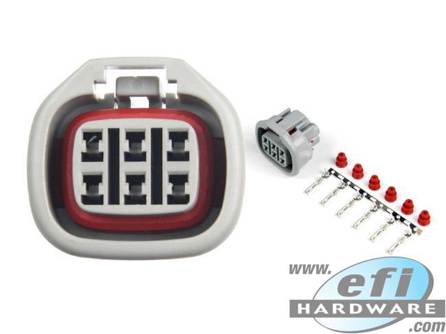 6 Pin Denso Throttle Pedal and Idle speed motor connector