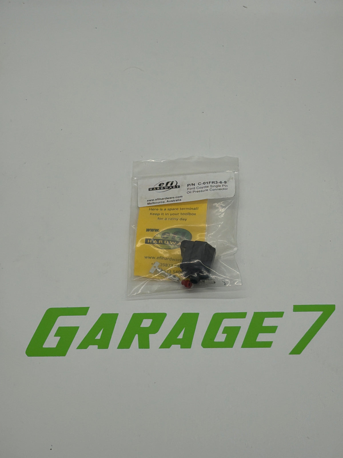 Ford Single Pin Oil Pressure Sensor Connector - Barra & Coyote
