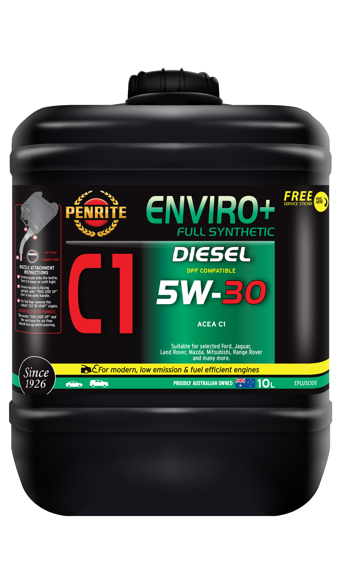 Penrite Enviro+ C1 5W-30 (FULL SYN.)
