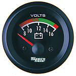 Speco 2" Street Series 12V Voltage Gauge