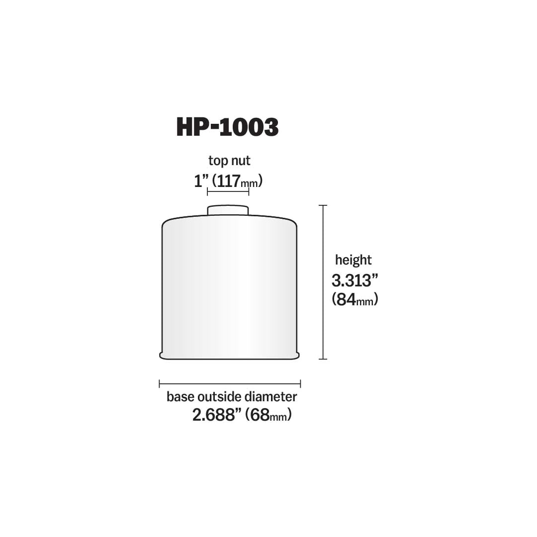 K&N 1003 Gold Series Oil Filter