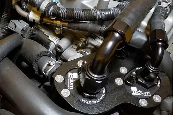 Radium Dual Catch Can Kit, Lotus 2ZZ-GE, Fluid Lock