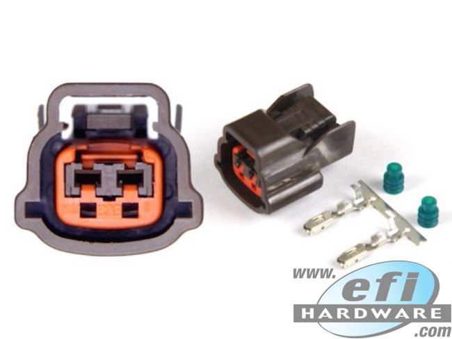 Nissan 2 Pin Rear IAC Connector - Brown