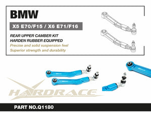 Hardrace REAR UPPER CAMBER KIT BMW, X5 E70 06-13, X5 F15 13-18, X6 E71/72 07-14, X6 F16 14-19