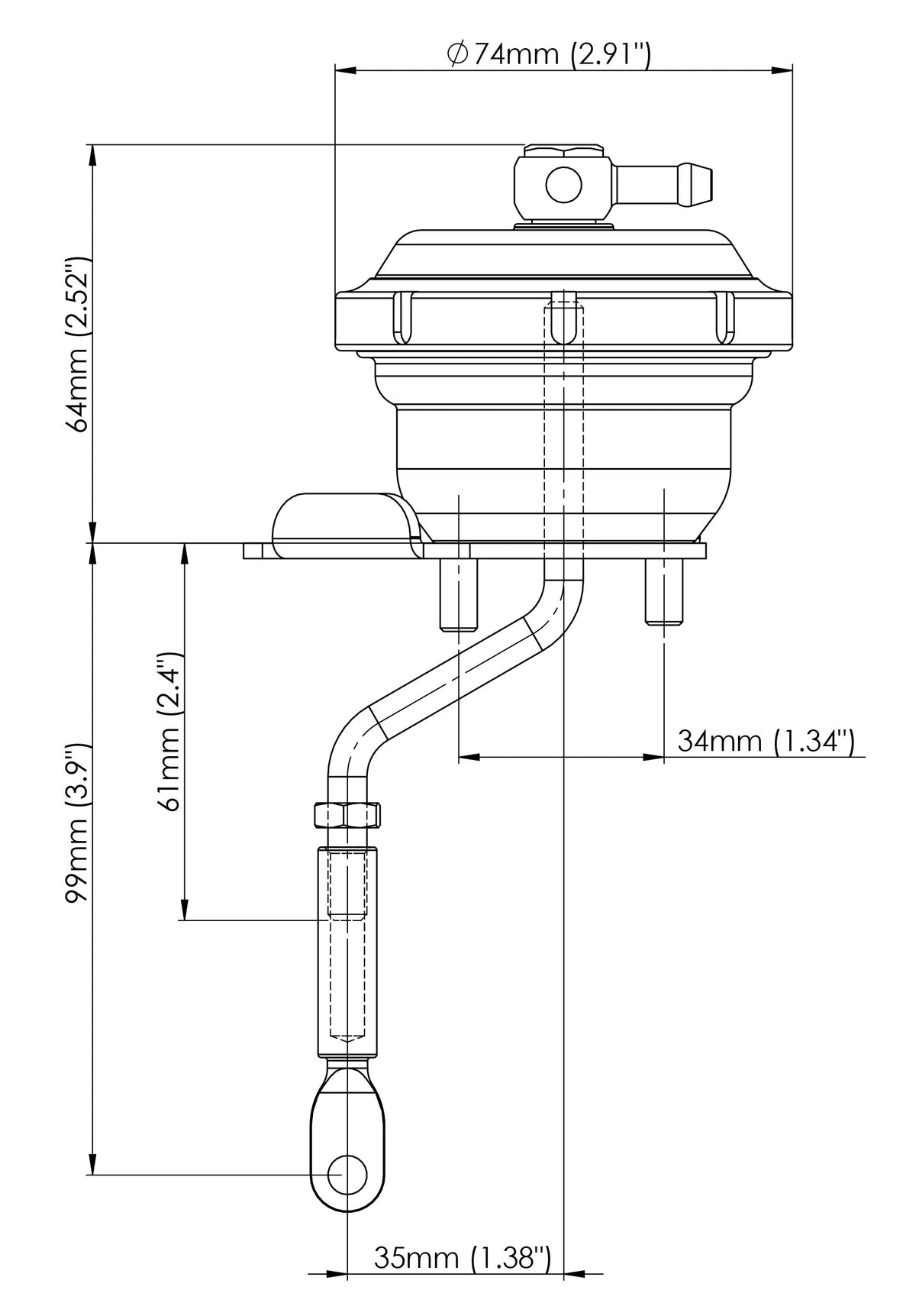 Turbosmart IWG75 Garrett GTX28R SR20 7PSI