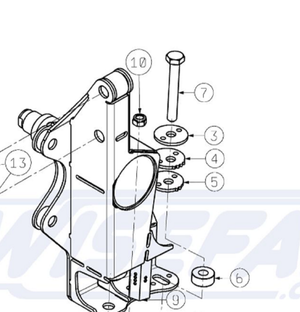 Wisefab Ackermann Washer "Round 3 Offset"