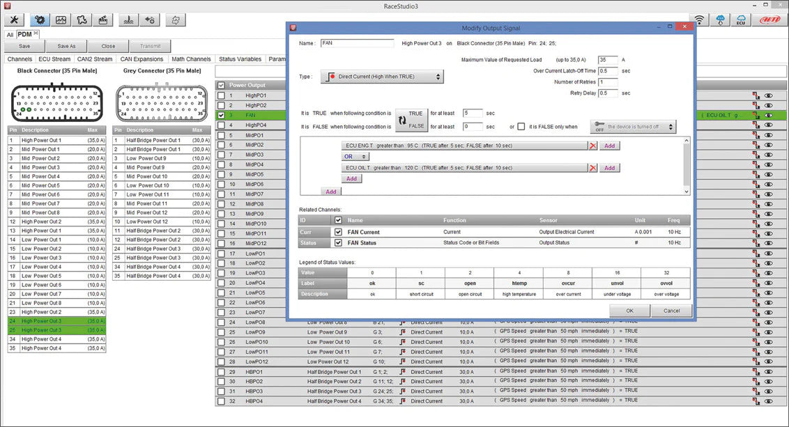 AiM PDM 32 Power Distribution Module