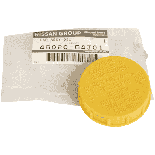 Nissan Brake Master Cyc Cap - Yellow