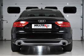 Milltek Sport Cat-Back – Audi A5 Sportback 3.0 TDI Quattro, Dual-Outlet