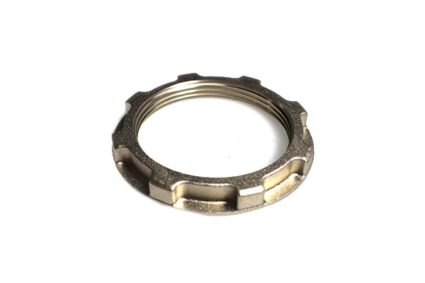 BC Racing Lower Seat Locking Nut (Gold - 53mm)