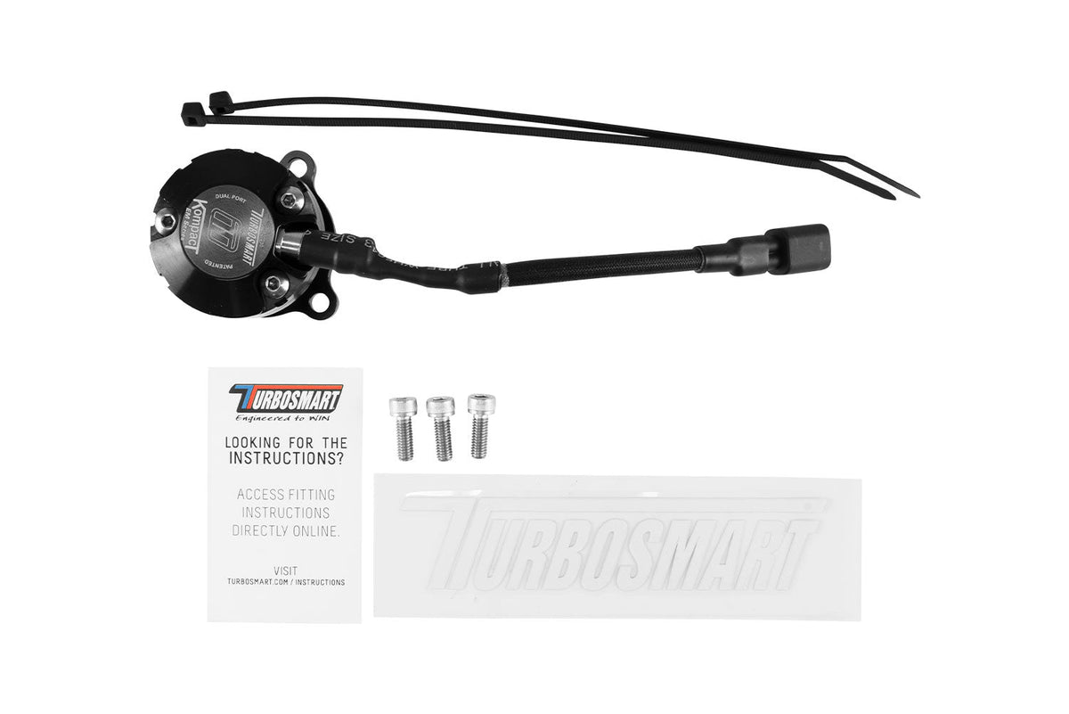 Turbosmart BOV Kompact EM Dual Port VR32 - Suits 3.0 Hurricane (SO & HO)