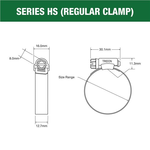 Tridon Hose Clamp (78-102mm)