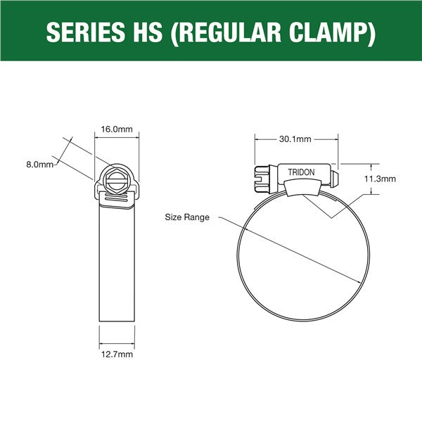Tridon Hose Clamp (65-89mm)