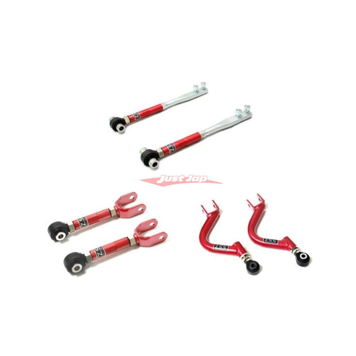 ZSS 6 Piece Suspension Arm Kit (Pillow Ball) Fits Nissan S13 Silvia, 180SX, R32 Skyline, A31 Cefiro & Z32 300ZX