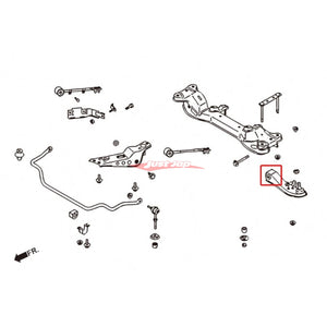 ZSS Front Lower Control Arm Bushes (Harden Rubber) fits Nissan S14/S15/Z32/R32/R33/R34 2WD