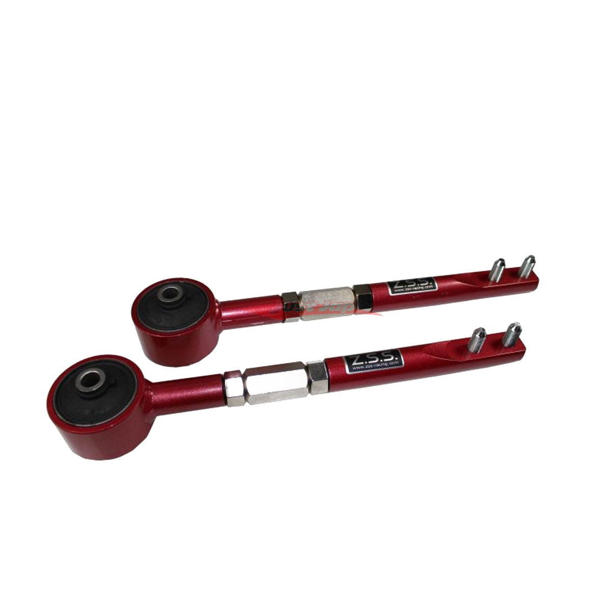 ZSS Front Tension Caster Rod Set (Harden Rubber) Fits Nissan S14/S15 Silvia & 200SX, R33/R34 Skyline, C35 Laurel & Y33 Q45 Infiniti