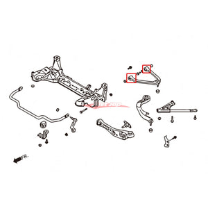 ZSS Front Upper Arm Bushes (Harden Rubber) fits Nissan 350z Z33/Skyline V35/ Infiniti G35