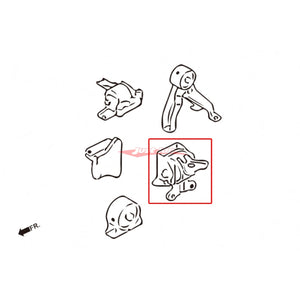 ZSS Harden Engine Mount - Left Side A/T Only fits Mitsubishi EVO 10