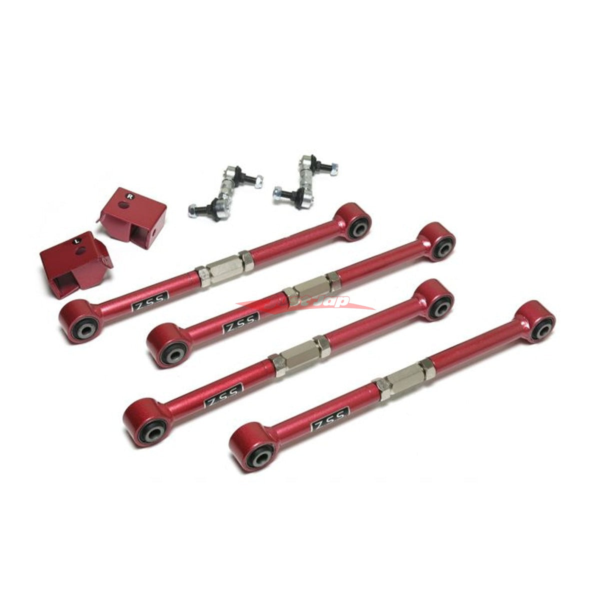 ZSS Rear Adjustable Toe Rod Set (Hardened Rubber) Fits Subaru Impreza (GC~GG) Forester (SF/SG) & Legacy (BD/BG/BK)