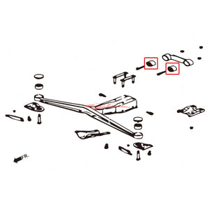 ZSS Rear Diff Supoort Member Bushings Fits Subaru Impreza (GC/GF/GM/GD/GG) & Forester (SF/SG)