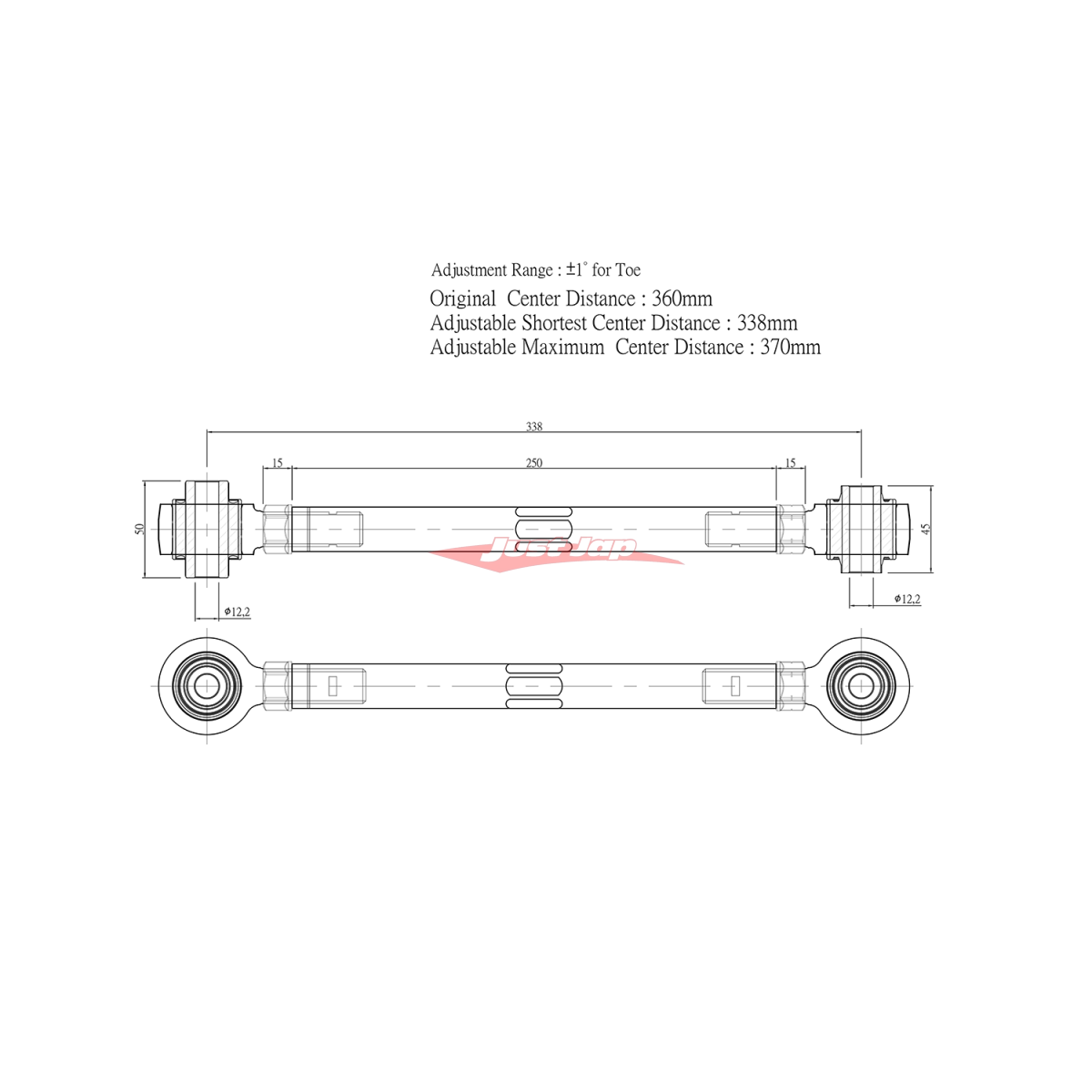 ZSS Rear Lower Arm fits Mitsubishi EVO X CZ4A