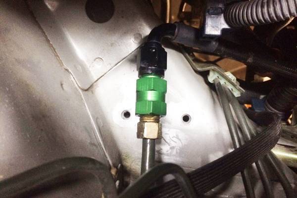 Radium M14x1.5 Inverted Flare to 6AN Male, Long