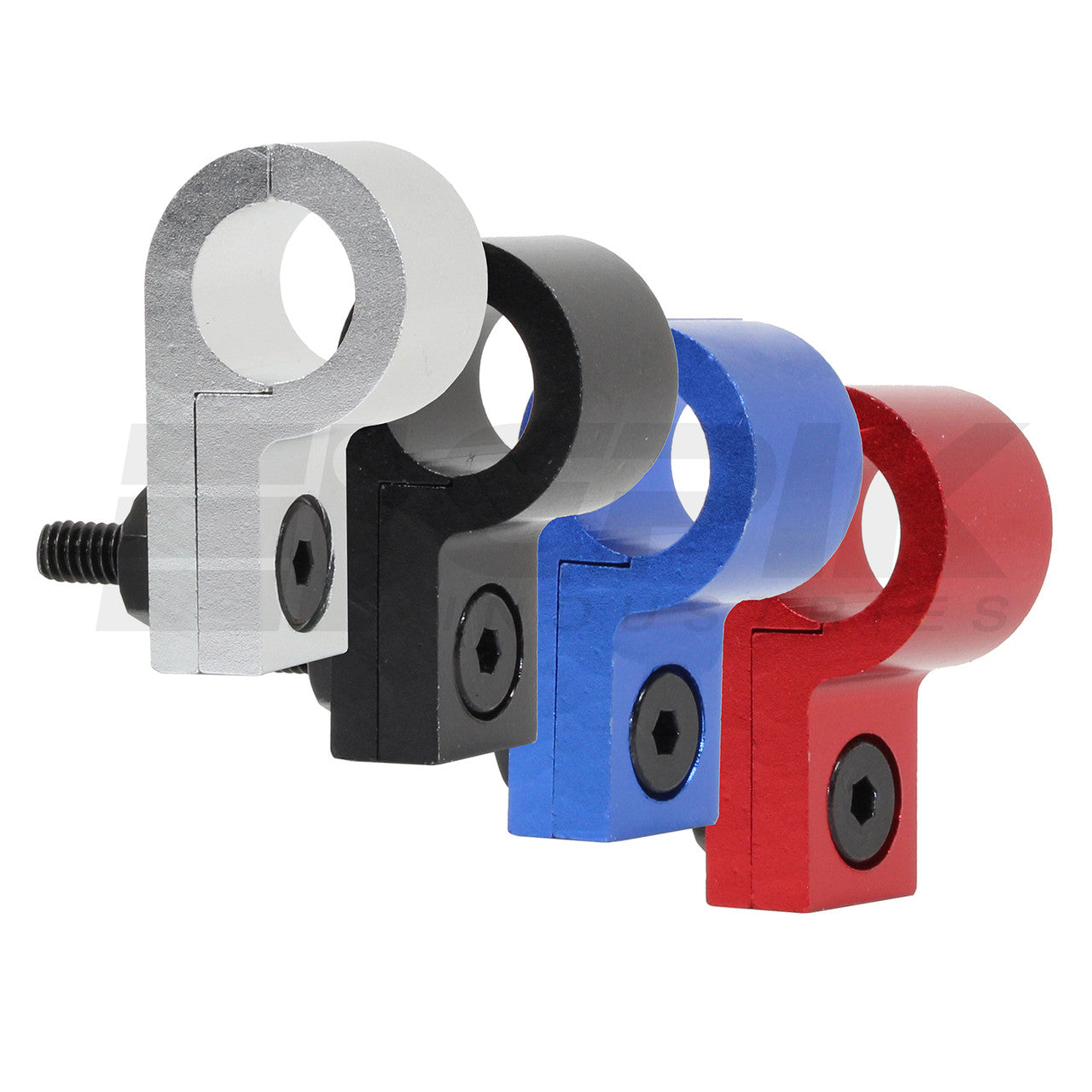 Speedflow Aluminium P-Clip - 5/16" (7.9mm) - Black