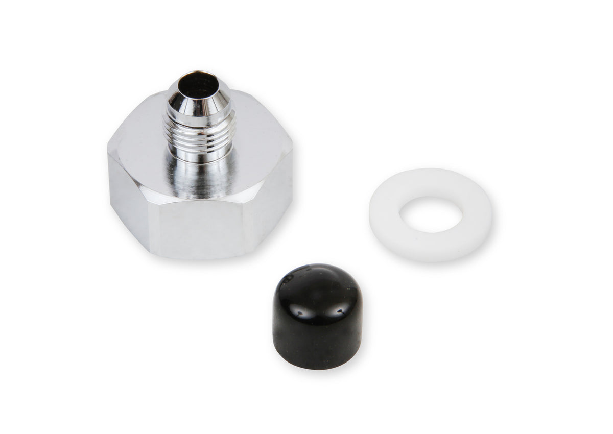 NOS 06AN Nitrous Bottle Nut Adapter & PTFE Washer