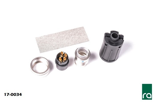 Radium Bulkhead Connector, External FST, 4 POS