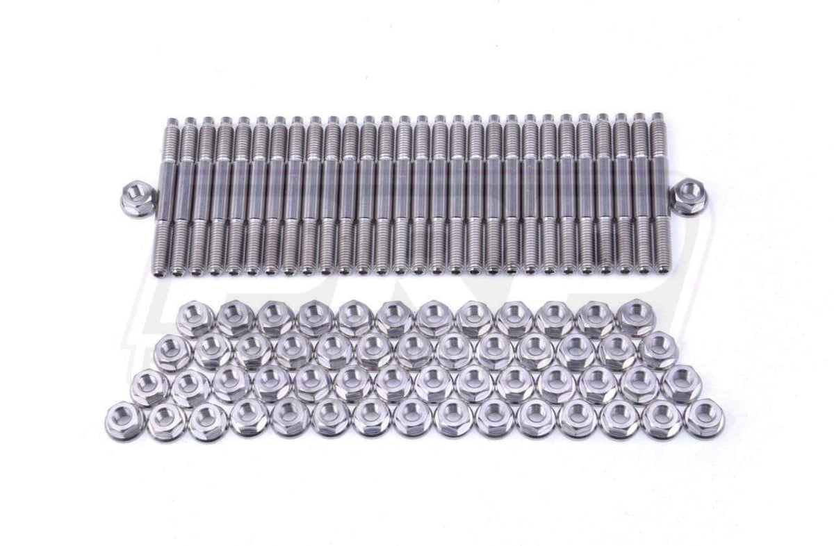Platinum Racing Products - Titanium Cam Cap Stud Kit to suit Nissan RB20 / RB25 / RB26