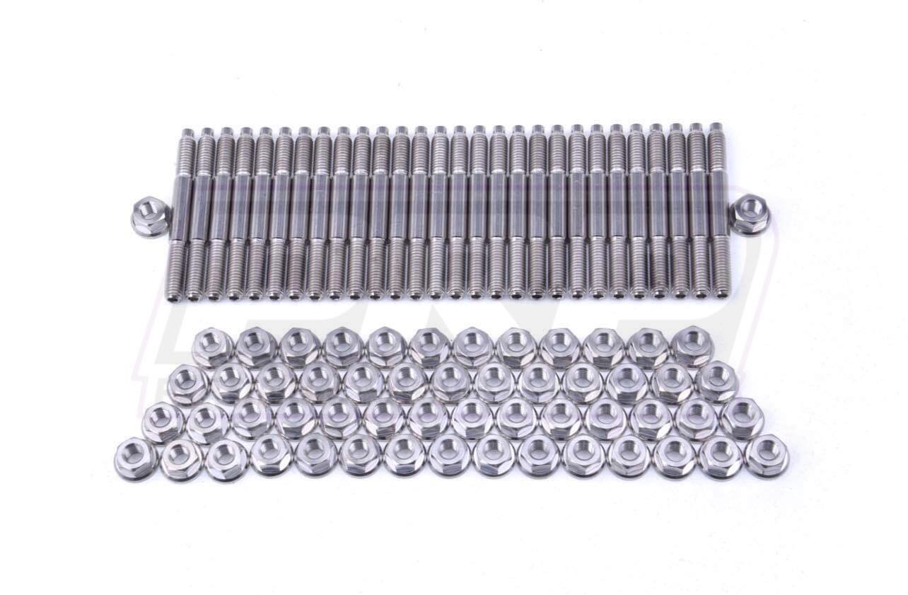 Platinum Racing Products - Titanium Cam Cap Stud Kit to suit Nissan RB20 / RB25 / RB26