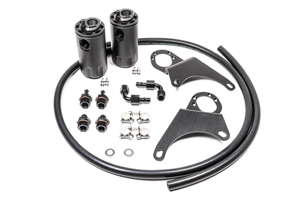 Radium Dual Catch Can Kit Fluid Lock - EVO 8-9