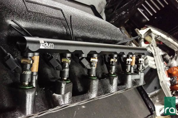 Radium Top Feed Fuel Rail Conversion Kit, Nissan RB25DET