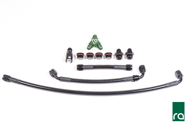 Radium Fuel Rail Plumbing Kit, S197 Mustang V8