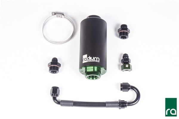 Radium Fuel Filter Kit, Porsche 996/997.1 AWD, Microglass, 12 Micron