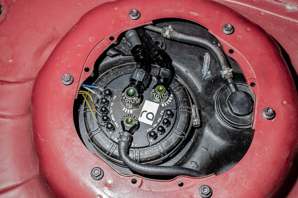 Radium Fuel Hanger Plumbing Kit, Mk4 Supra, Microglass Filter