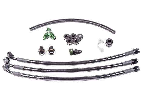 Radium Fuel Rail Plumbing Kit, Nissan VQ35DE