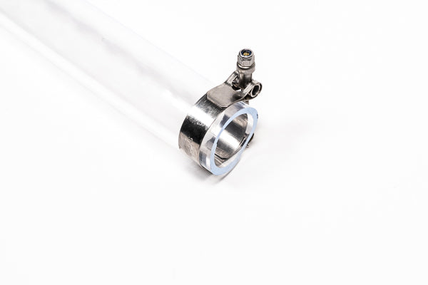 Radium Fuel Fill Neck Hose Kit, 1.5in, Clear