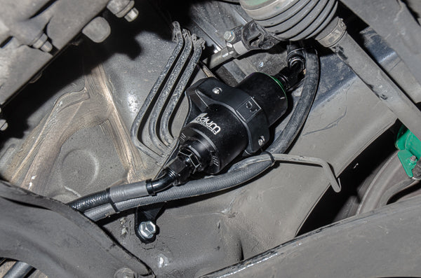 Radium Fuel Filter Mount, Late Subaru