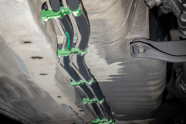 Radium Fuel Brake Line Retainer Kit, Nissan S13/S14/S15/R32/R33/R34