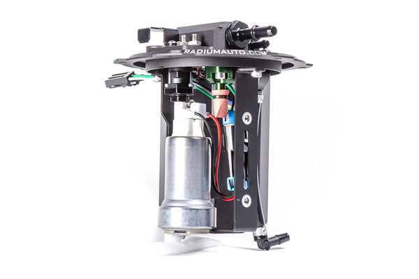 Radium Fuel Hanger, EVO X, Walbro GSS342, AEM 50-1220, Pumps Not Included